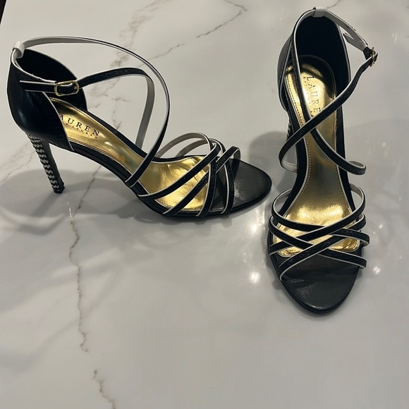 Ralph Lauren Shoes - RALPH Lauren High Heel Strappy Sandal - Sasha size 10